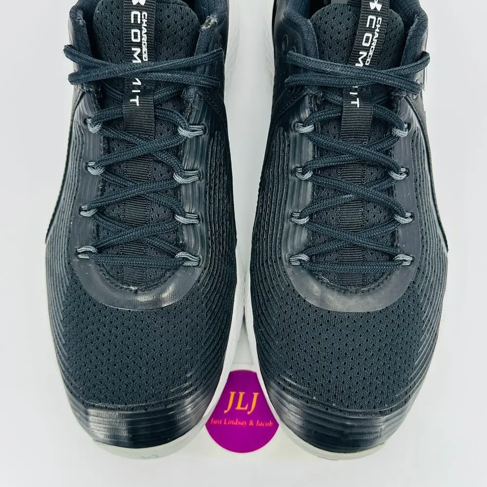 Under Armour Men's UA Charged Commit TR 3 Cross Trainer Sneakers Black Size 11
